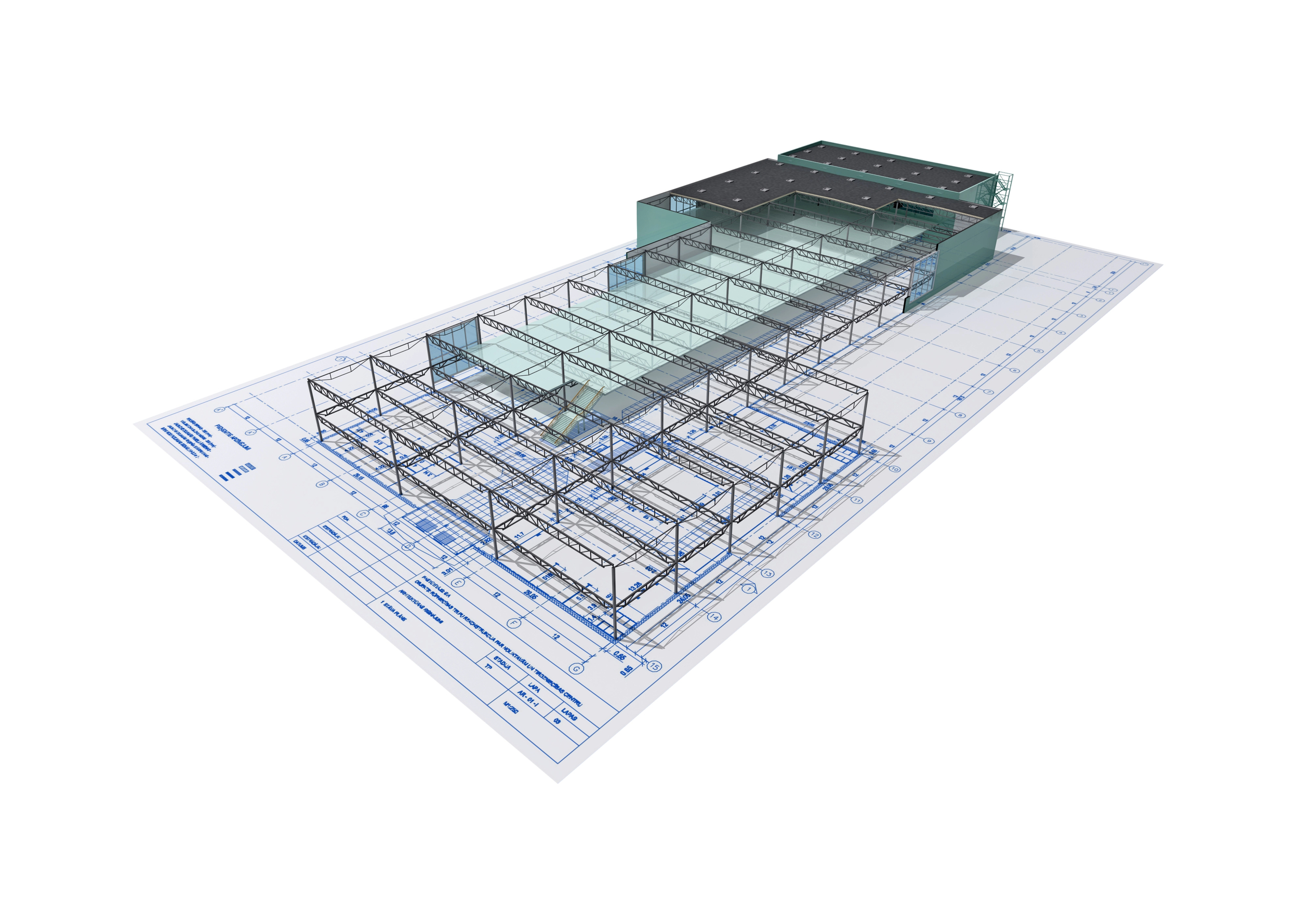 BIM Automation & Data Workflows abstract graphic